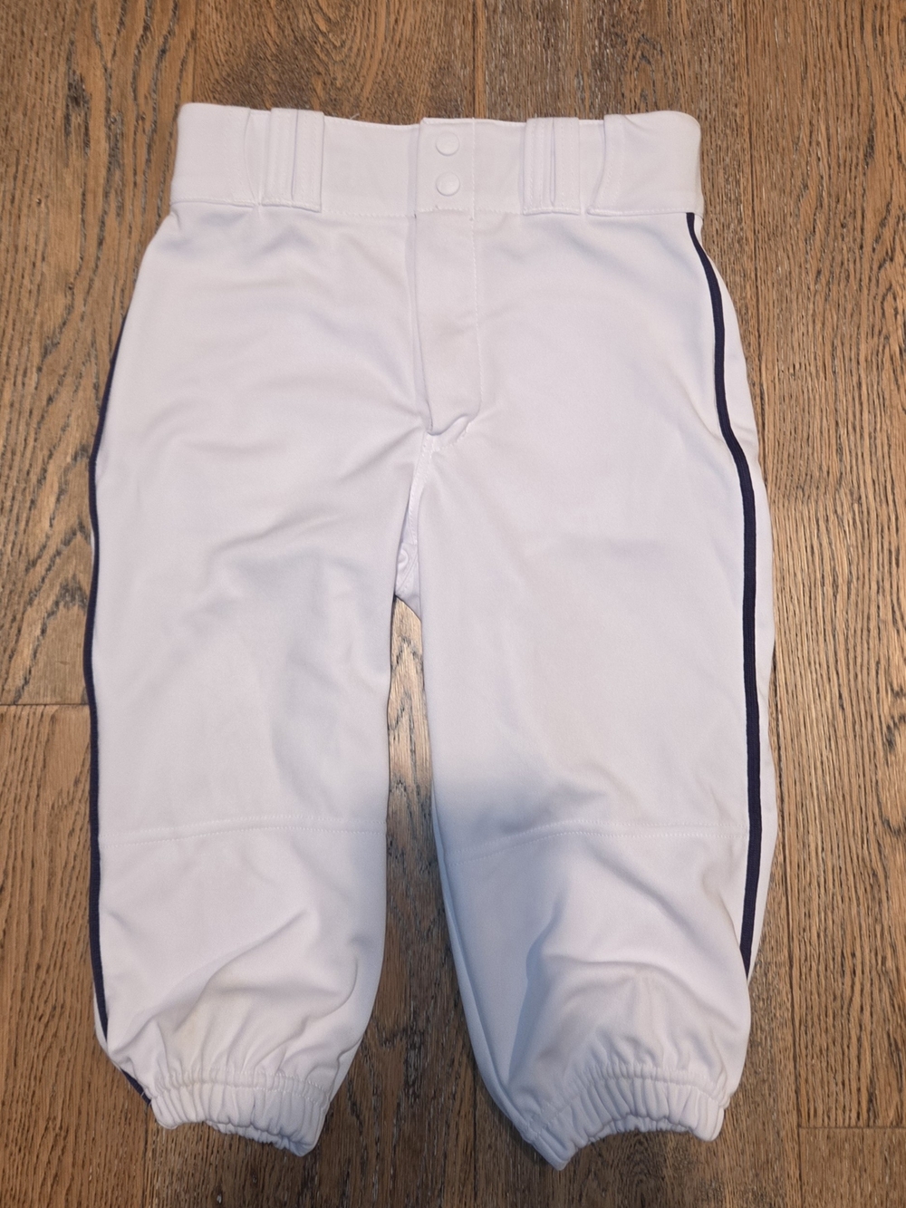 Champro - Boys - Youth: Large - Baseball Pants - Knickers - Side Stripe (Navy)